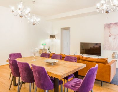 Luxury temporary home with balcony