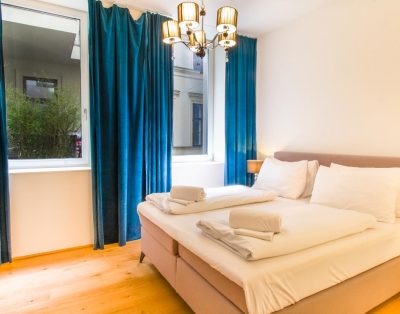 Luxury temporary home with balcony