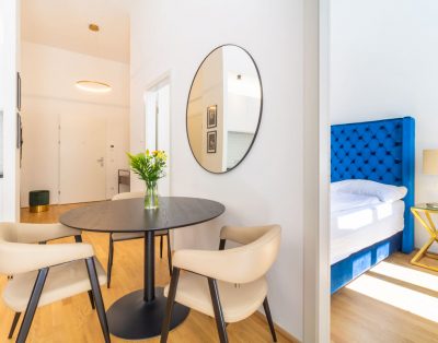 Urban retreat with modern facilities and balcony